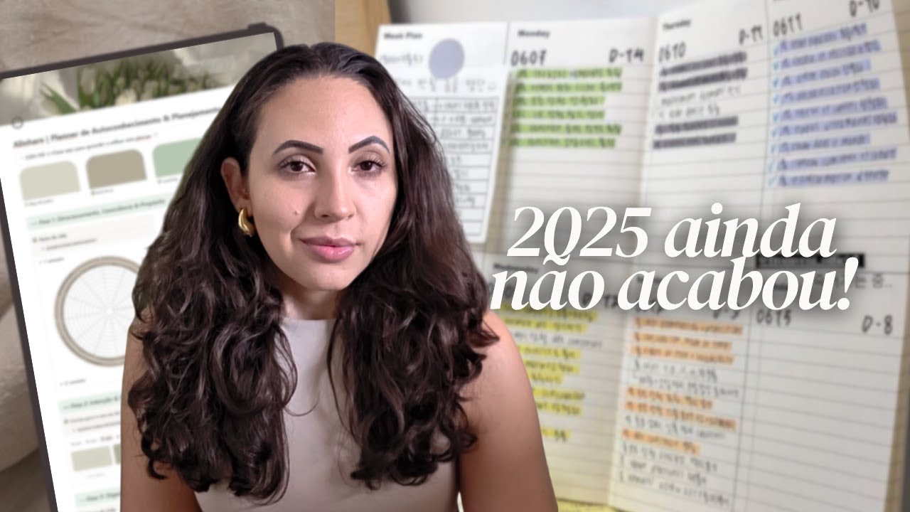 COMO ORGANIZAR A SUA VIDA AINDA EM 2025 | 2026 reset