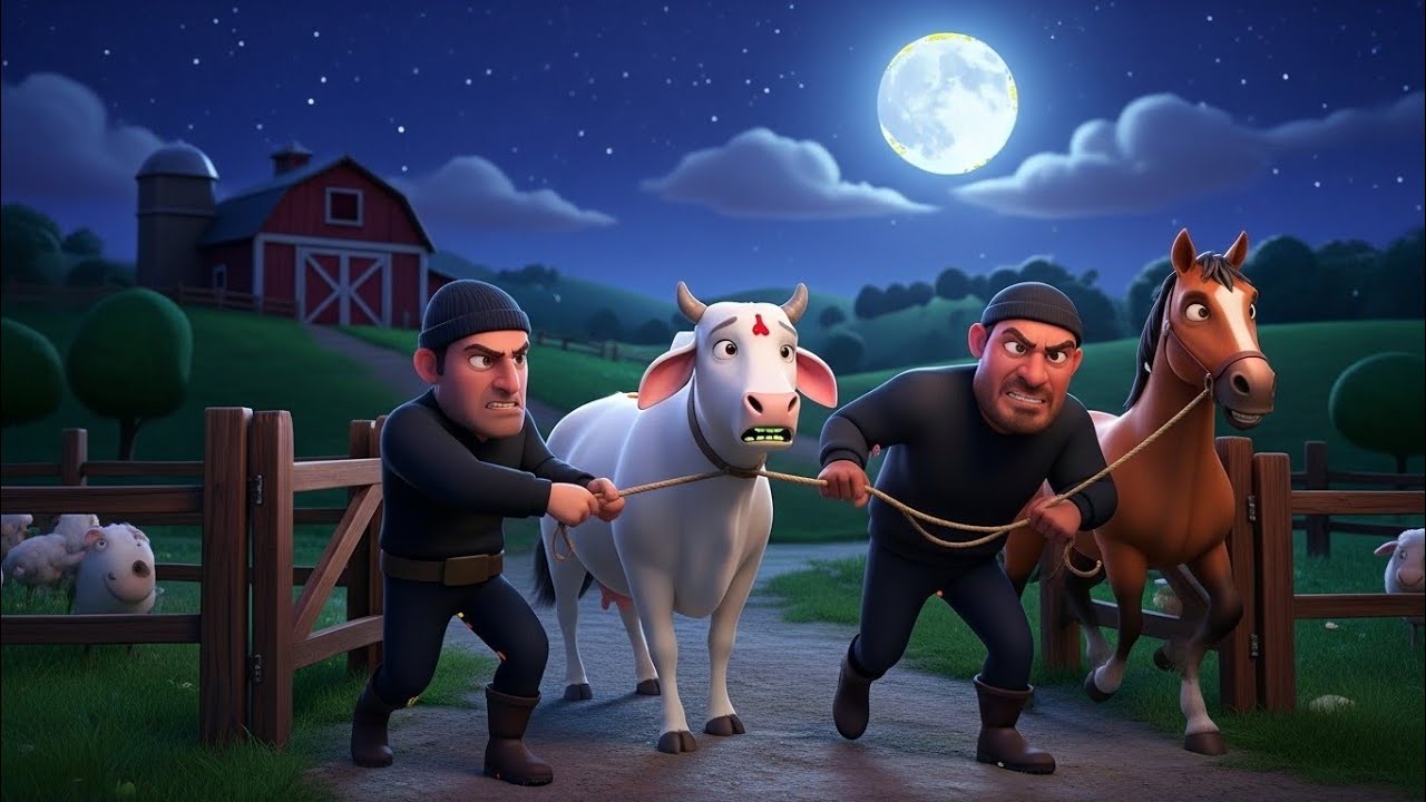 Old MacDonald’s Farm: WHO STOLE THE ANIMALS? 🐮 (Fun Adventure Story)