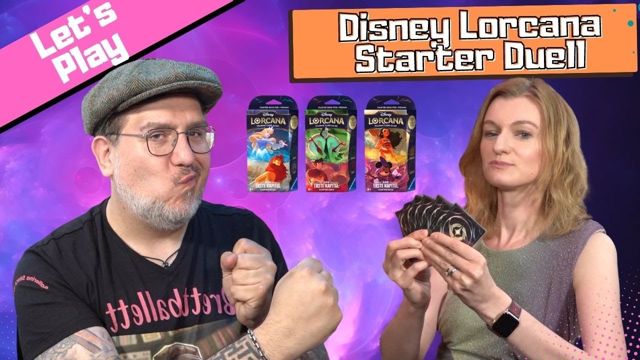 DISNEY LORCANA: Wir spielen die Starter Decks