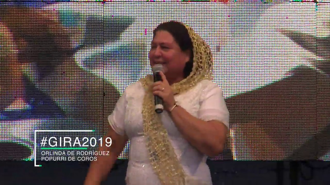 ORLINDA DE RODRIGUEZ | POPURRI DE COROS | LUZ DEL MUNDO |