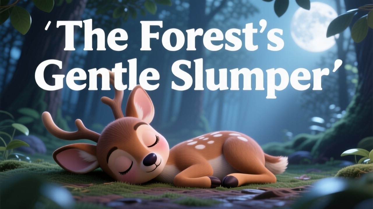 The Forest's Gentle Slumber  Calm Bedtime Story for Kids