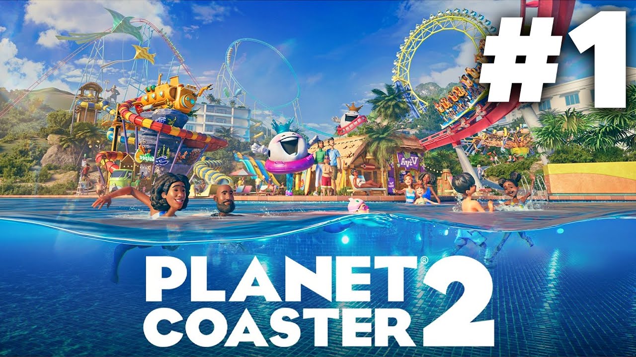 PLANET COASTER 2 Gameplay Walkthrough Part 1 - Career