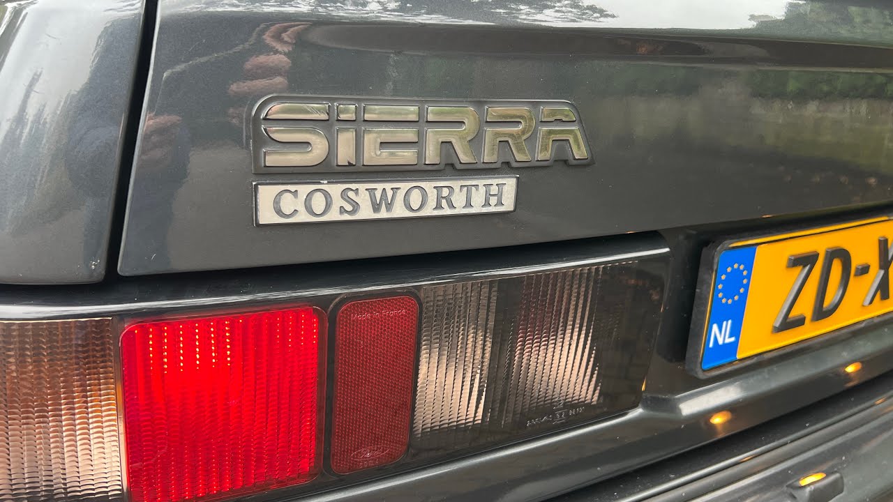 Ford RS Sierra Cosworth 1989 RWD driving for the first time.
