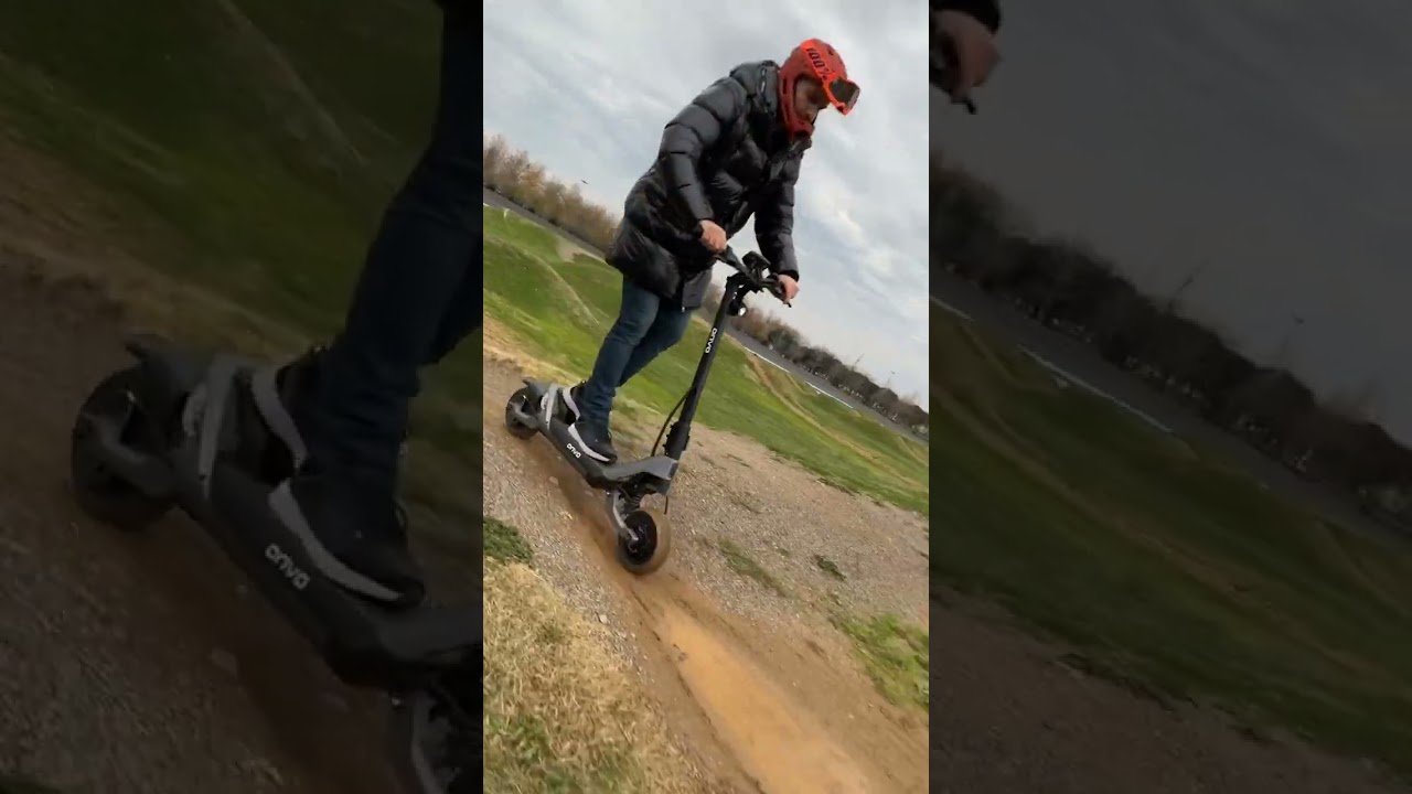 Onvo Rx5 ile &Ccedil;amur Banyosu #onvo #scooter #escooter #scooman #tiktok #beşiktaş #istanbul #offroad