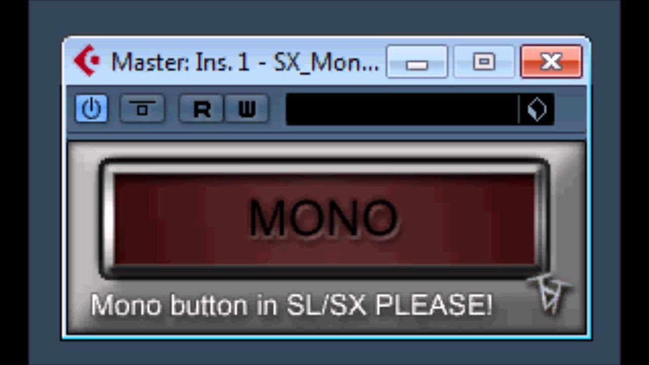SX Mono Button by TBT Audio