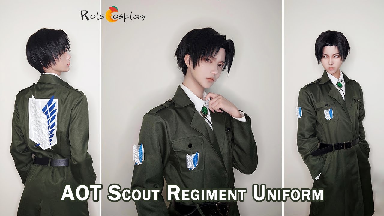 Attack on Titan Scout Regiment Uniform Showcase│RoleCosplay