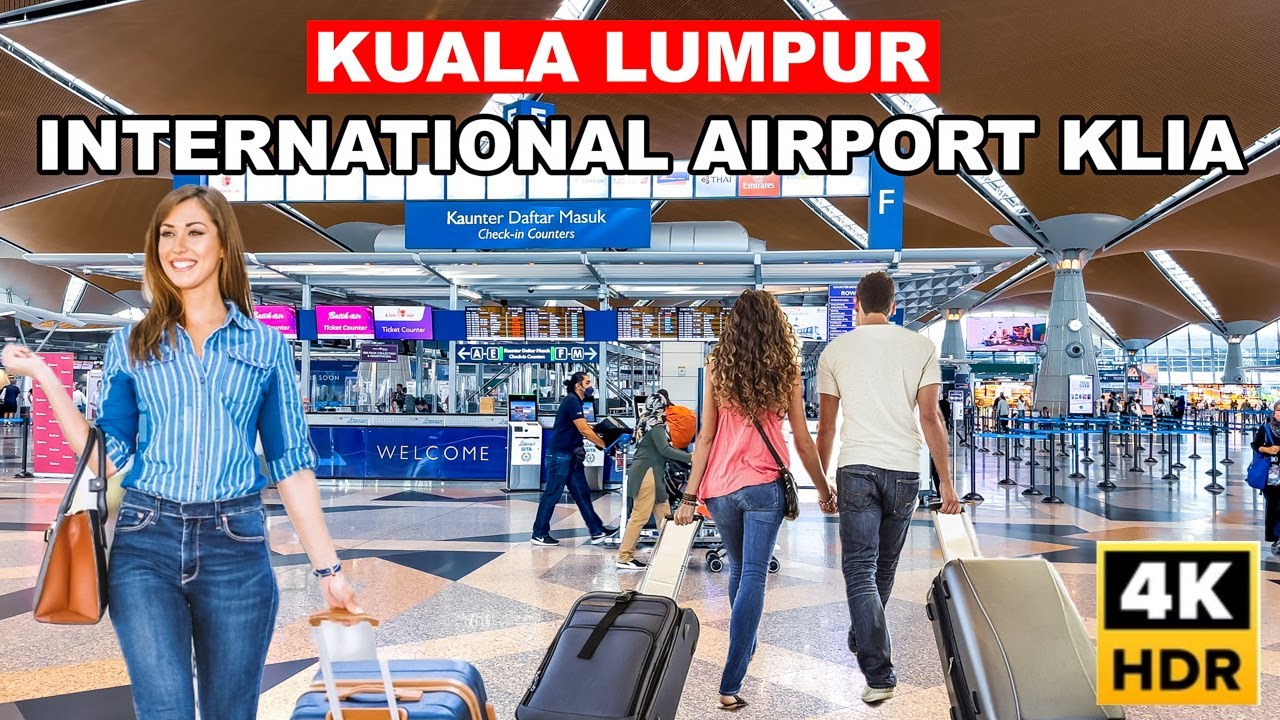 KL Airport | KL International Airport KLIA Tour 🇲🇾✈️
