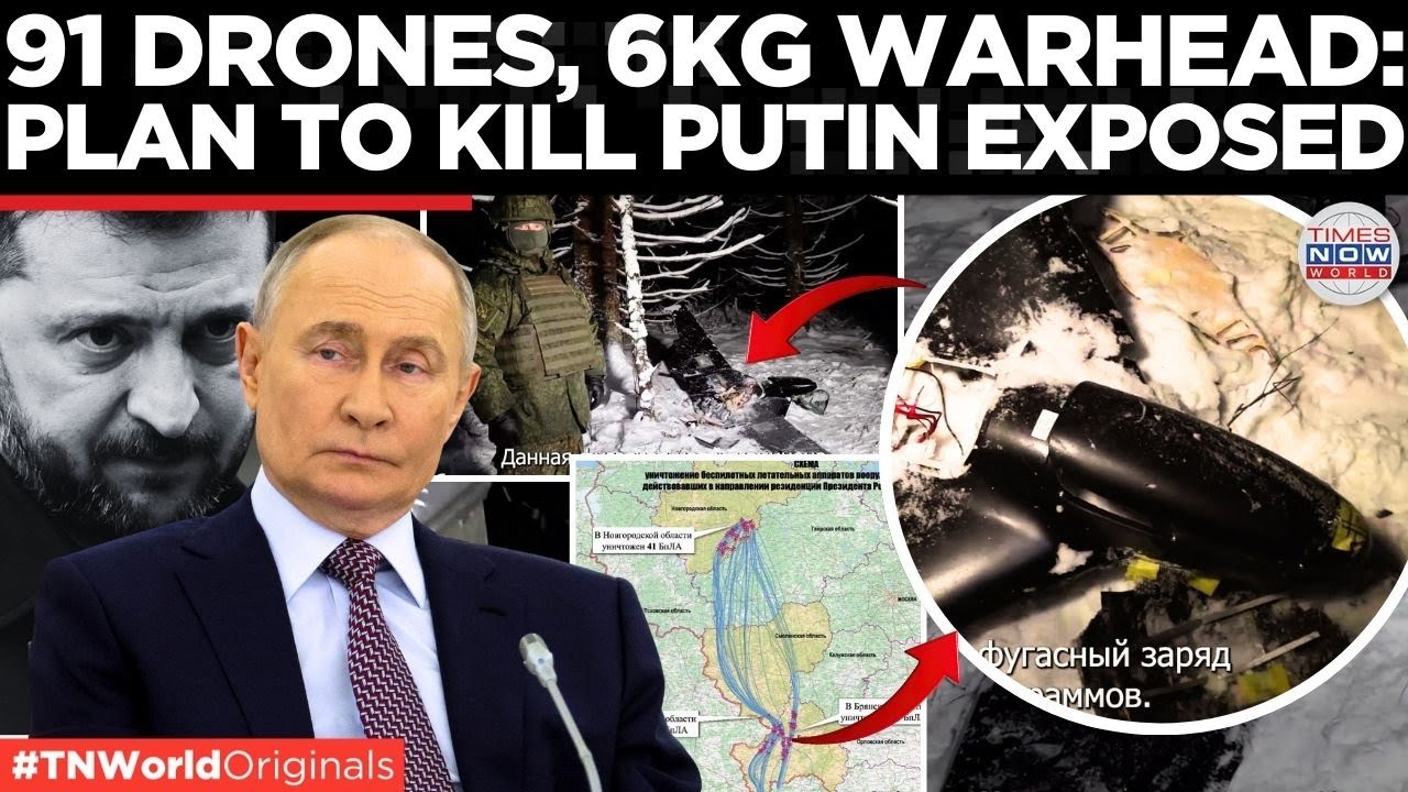 91 DRONES: The Full Evidence of the Assassination Attempt on Putin