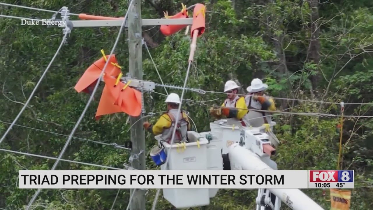Piedmont Triad prepares for winter storm