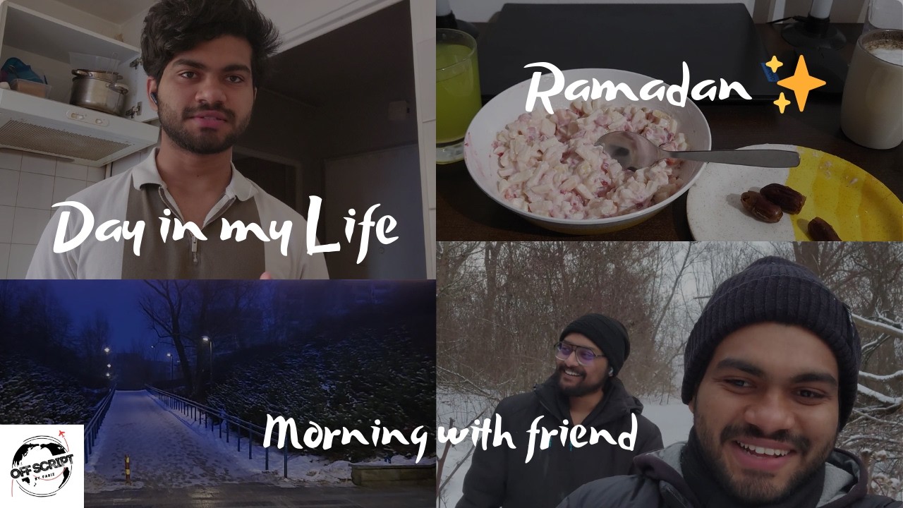 A day in my life | Ramadan Start | Going out with Friend | Mallu Student Life | Warsaw Poland