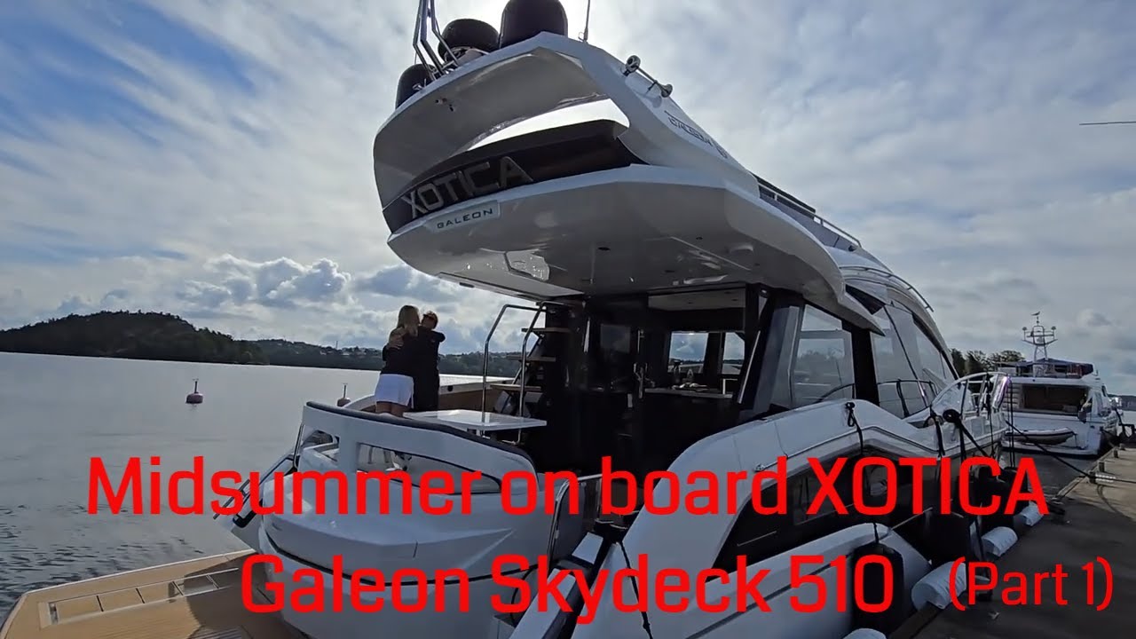 Середина лета на борту Galeon 510 Sky, направляющегося в ТРОСА