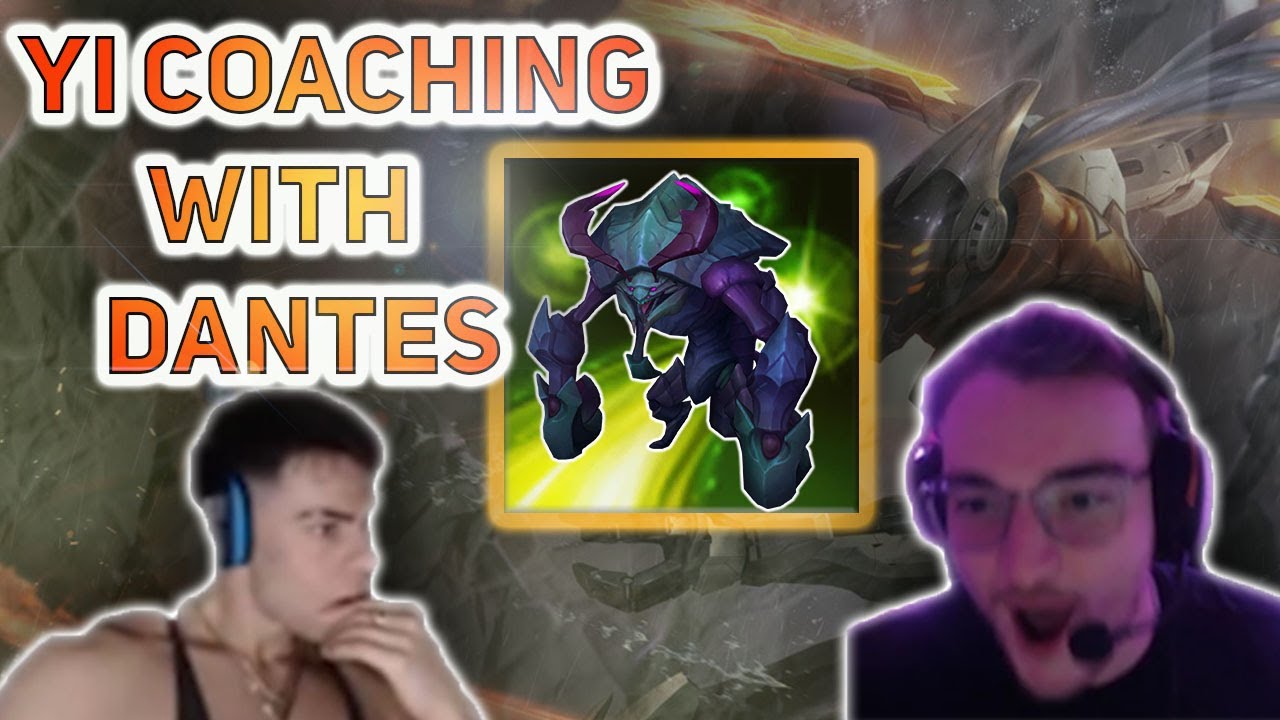 Coaching DANTES on Master Yi ‹ streamhighlights004 ›