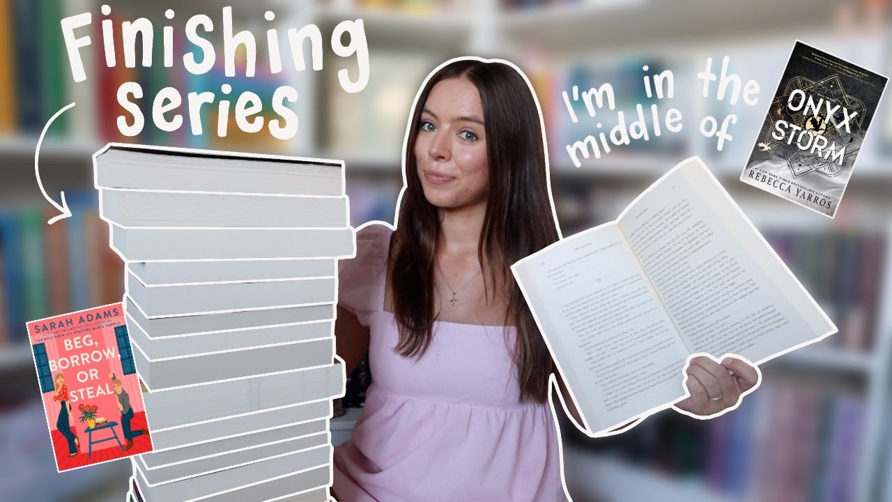 trying to finish every series I'm in the middle of! 📖 *episode 3* [reading vlog]