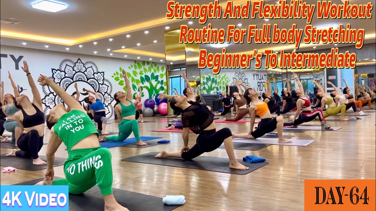 DAY-64 Strength And Flexibility Workout Routine For Full Body Stretching | Master Ranjeet Singh |