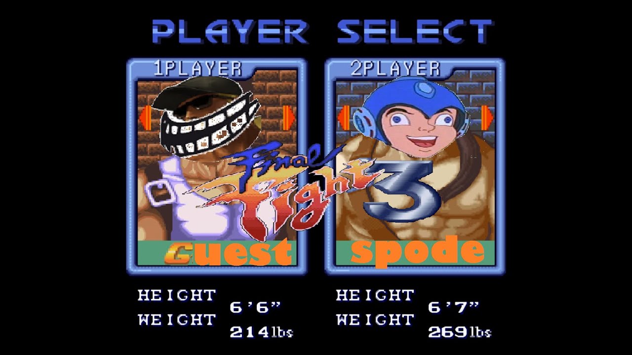 Final Fight 3 (SNES) Co-op Walkthrough: Dean & Haggar