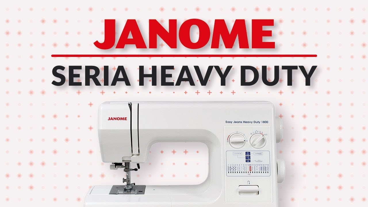Maszyny do szycia grubych materiał&oacute;w - seria Heavy Duty od Janome