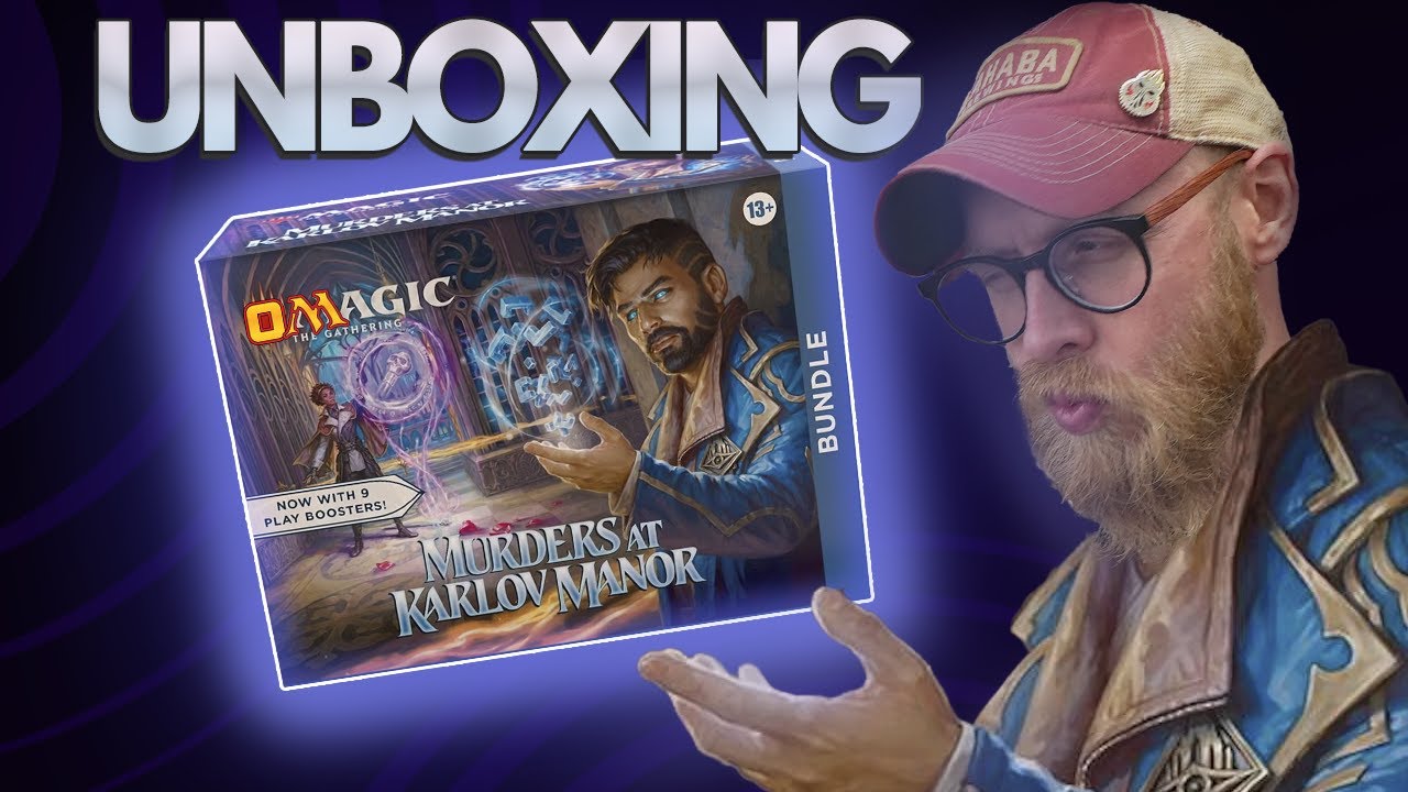 OM is on the case! Murders At Karlov Manor Unboxing!