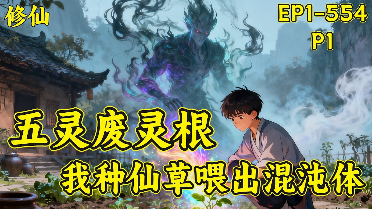 【五灵废灵根？我种仙草喂出混沌体】天生五灵根，只能成为仙门杂役，一座能让灵药百倍生长的空间出现，此后百年灵药，千年灵药，万年仙药唾手可得.....