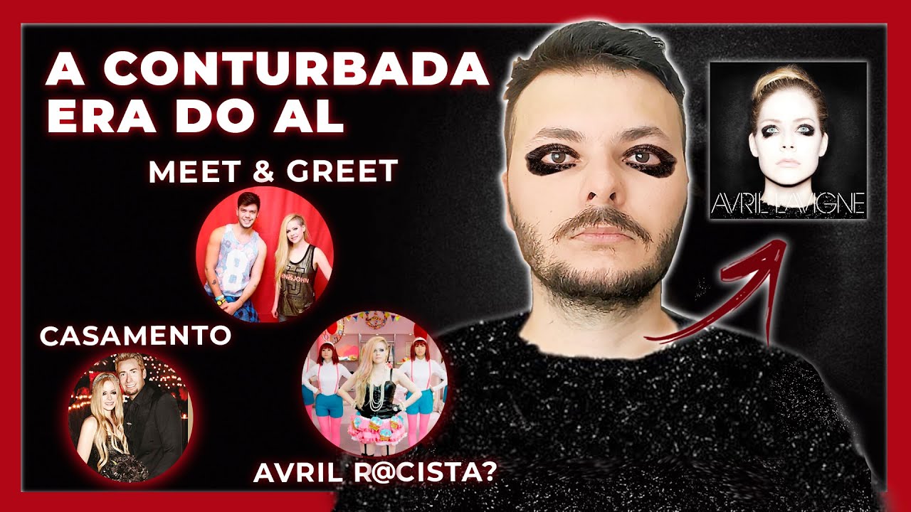 5º ÁLBUM: A ERA MAIS CONTURBADA DE AVRIL LAVIGNE: brigas, acusações e casamento | Canal Abbey Damn