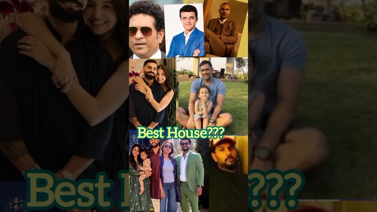 🏏💰 Top 8 Most Expensive Houses of Indian Cricketers! 