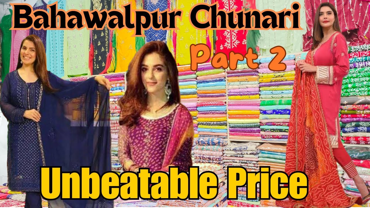 Celebrities Favorite Chunari and Gotta Dresses | Chiffon and Lawn, Net, Paper Silk, Raw Silk