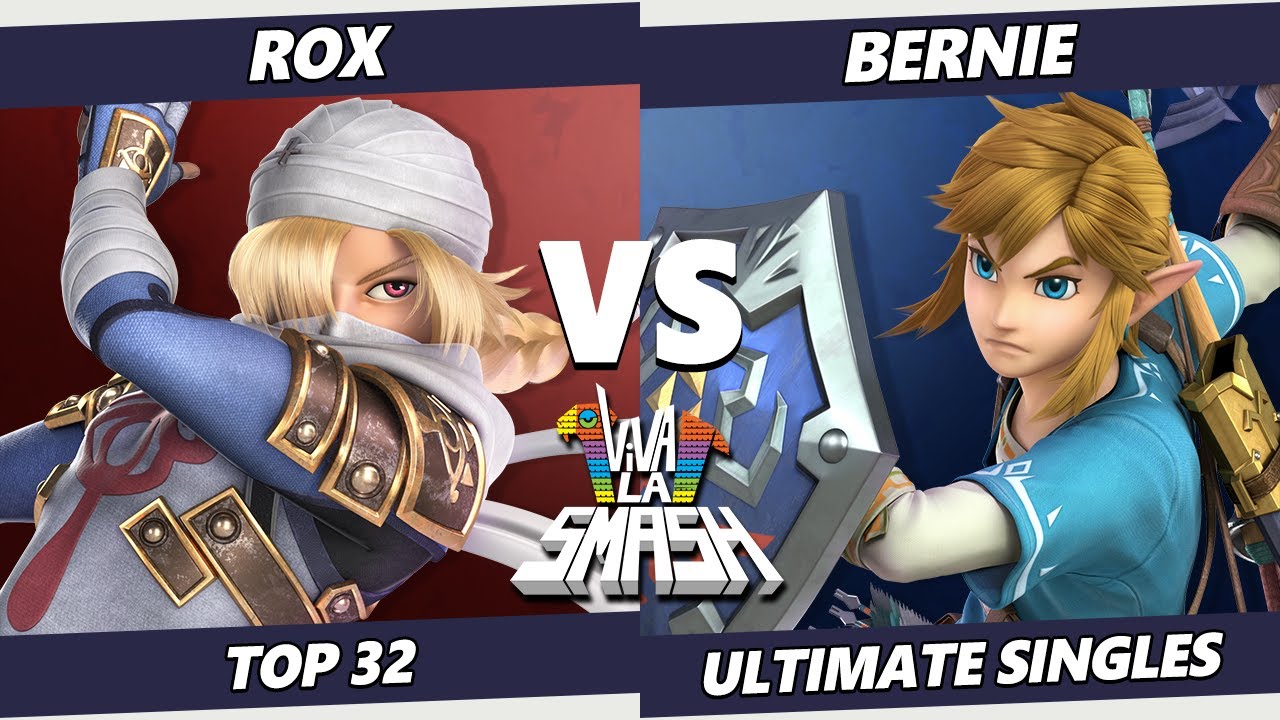 Viva la Smash - Rox (Sheik) Vs. Bernie (Link) SSBU Ultimate Tournament