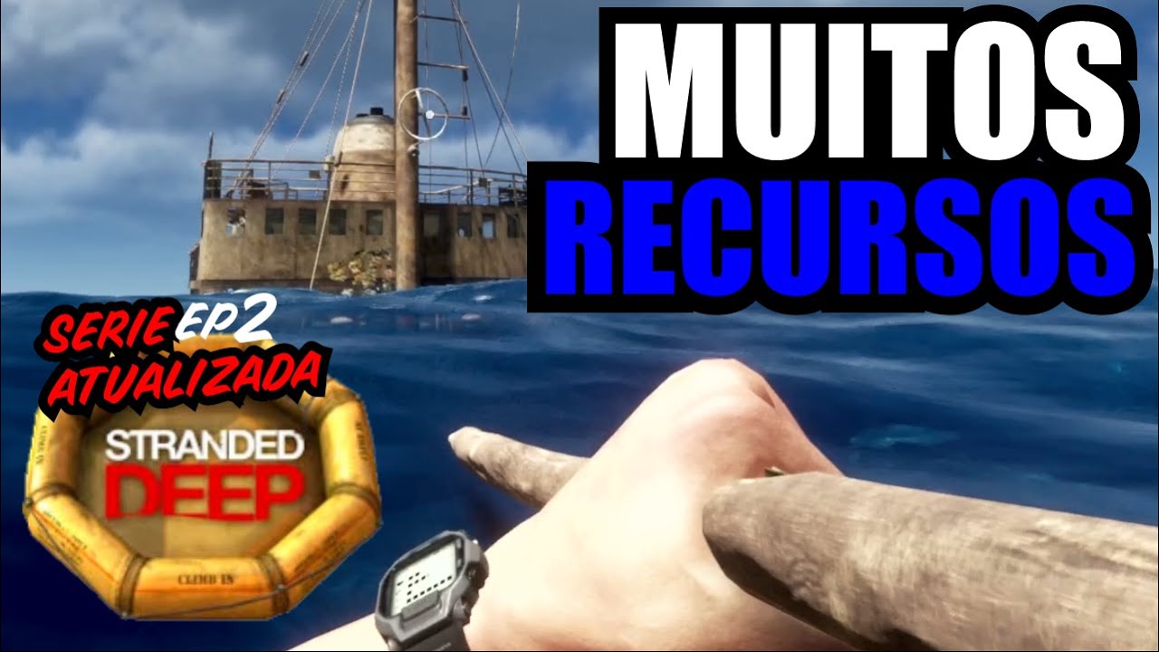 Muito RECURSO e NAVIO Enorme Stranded Deep 2022
