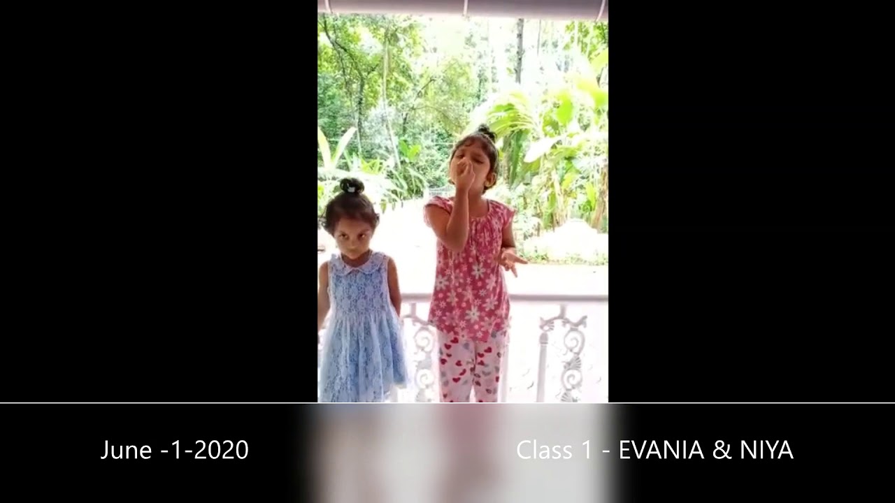 Class1 - Kerala State  - By Evania  & Niya
