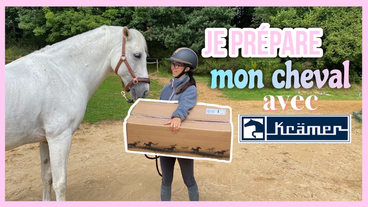 ROUTINE - Je prépare mon cheval avec Kramer equitation 📦🐴