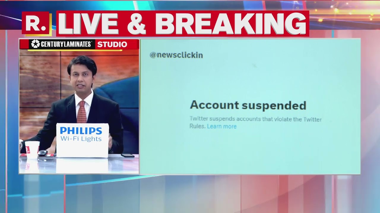 Newsclick's 'X' Account Suspended After 255 Citizens Seek Action Against Chinese Funded Media House