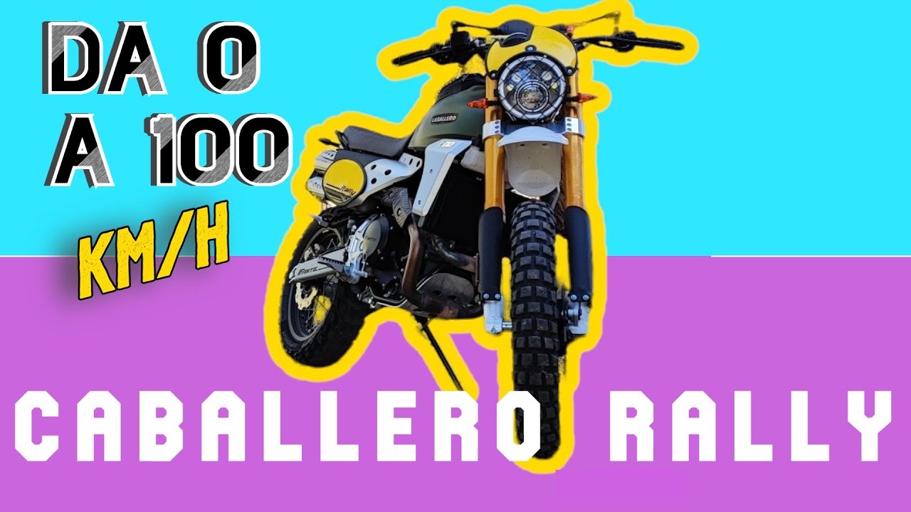TEST ACCELERAZIONE 0 - 100 KM/H  CABALLERO #satisfying  😱
