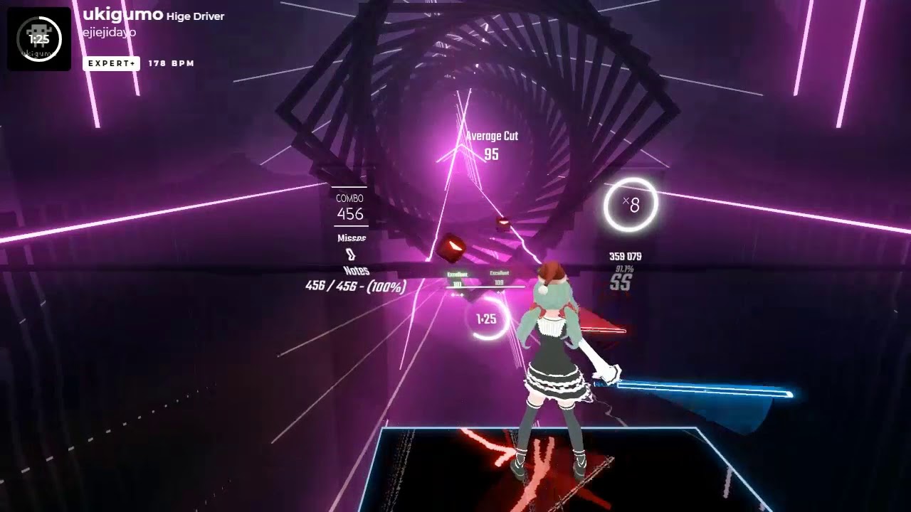 [Beat Saber]  ukigumo - Hige Driver