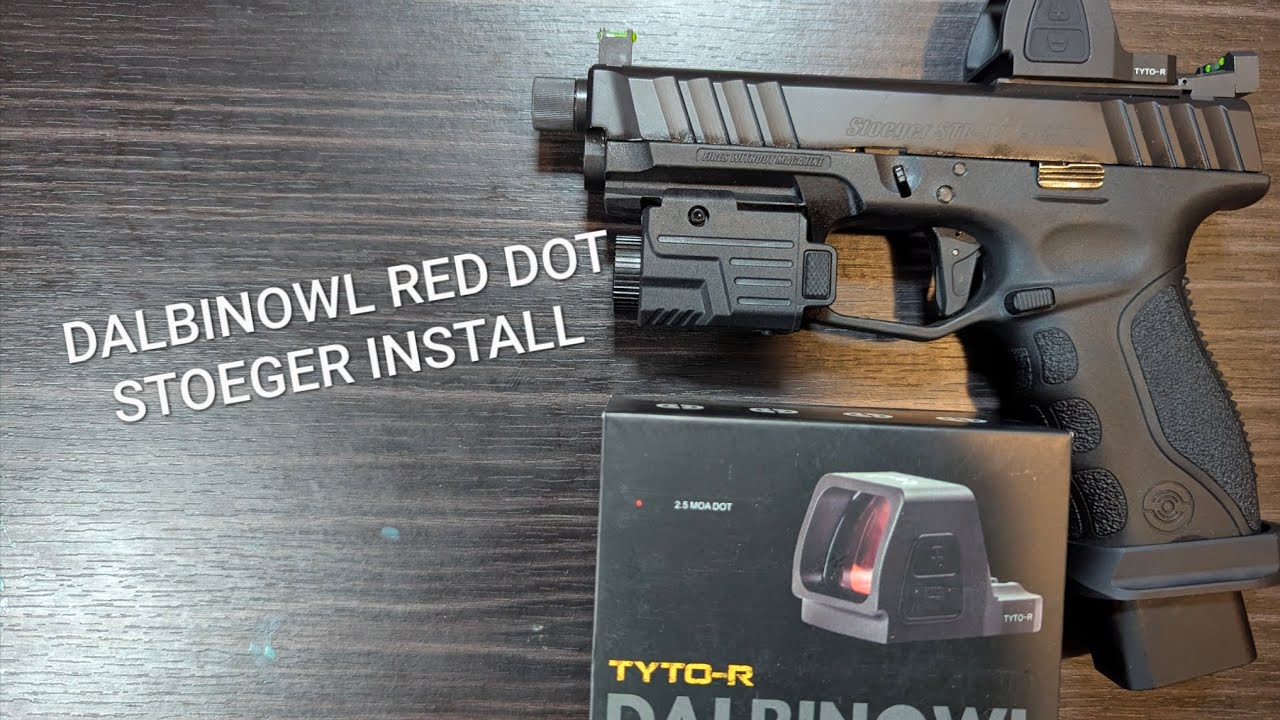 DALBINOWL RED DOT|STOEGER STR9SC|MINI REVIEW & INSTALL|MUST WATCH|NEED TO KNOW