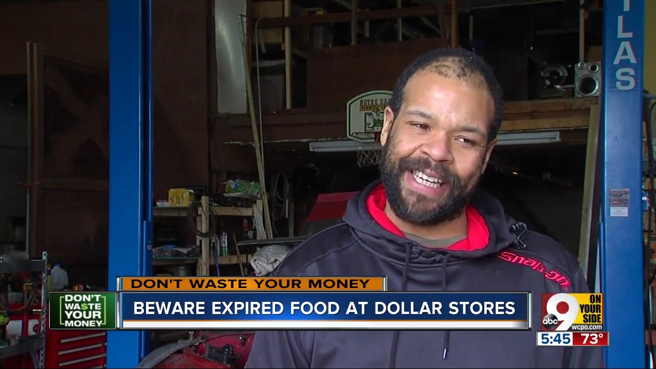 Beware expired food at the dollar store