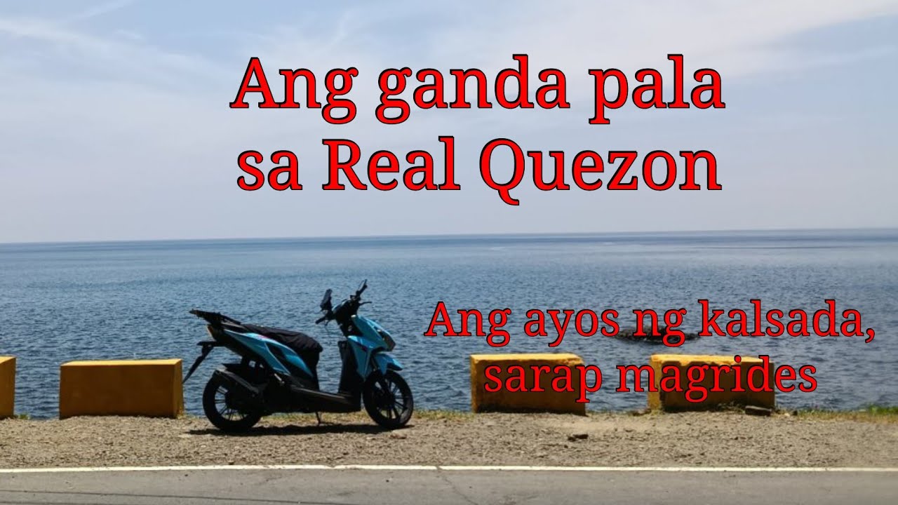 Real Quezon. Solo ride balikan gamit si Sparky Rusi Sparkle 150i