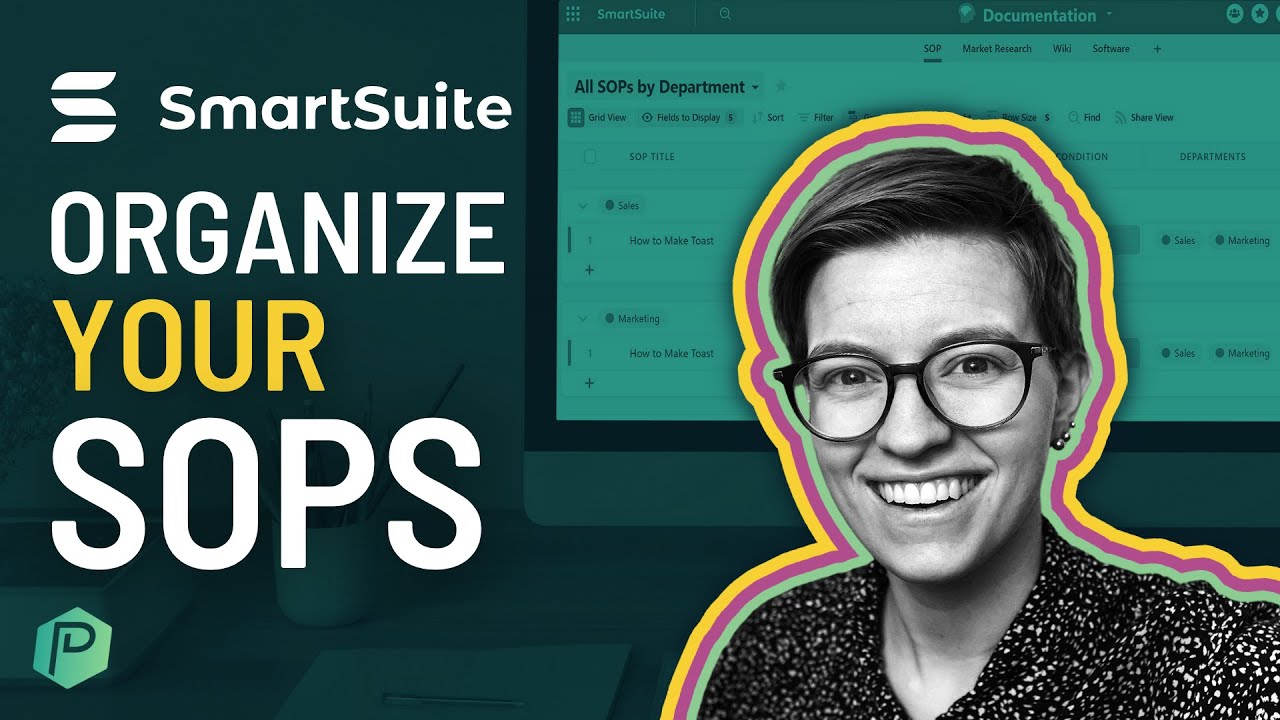 How to Use Software to Organize SOPs & Business Documentation (Beginner SmartSuite Tutorial)