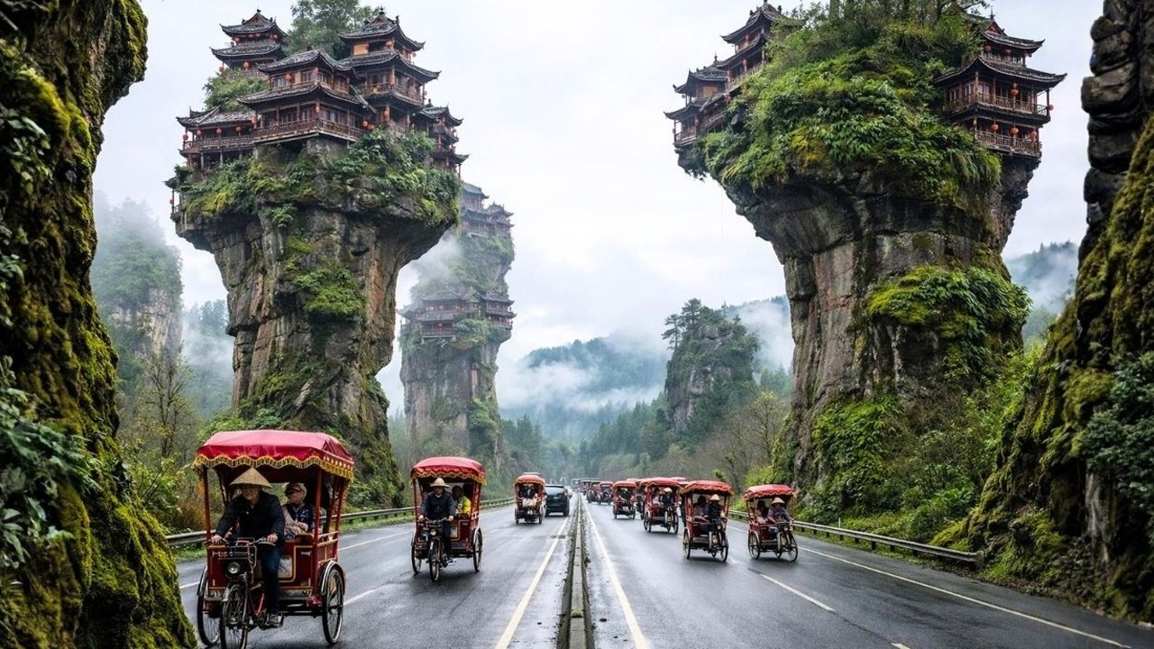 15 Lugares Secretos Increíbles De China | Que No Existen En Este Planeta