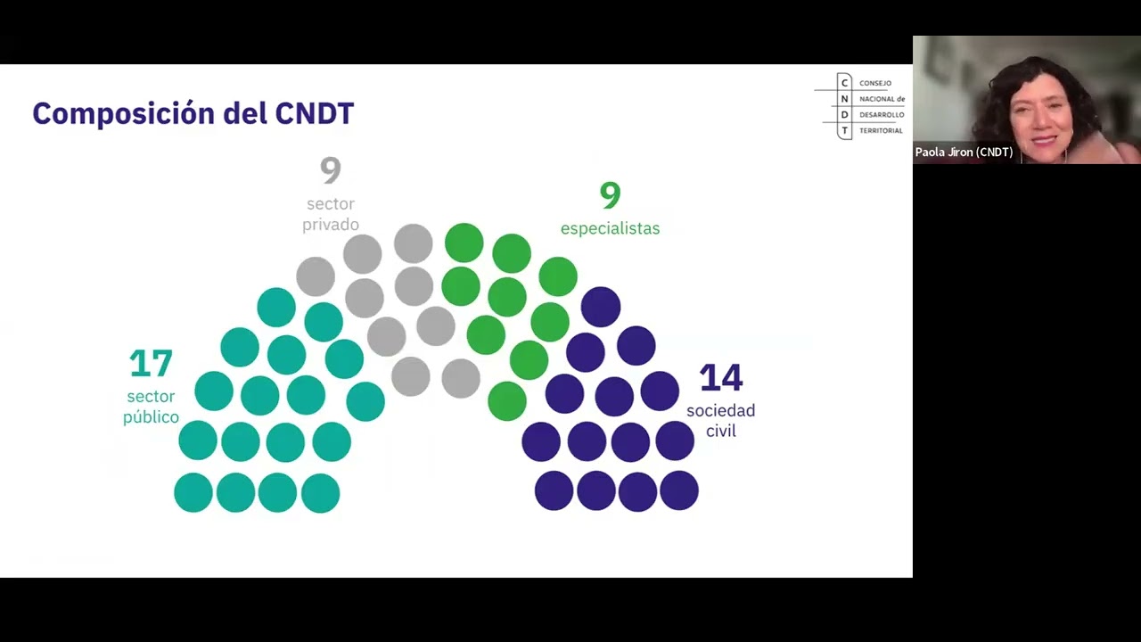 Lanzamiento documento de trabajo CNDT 
