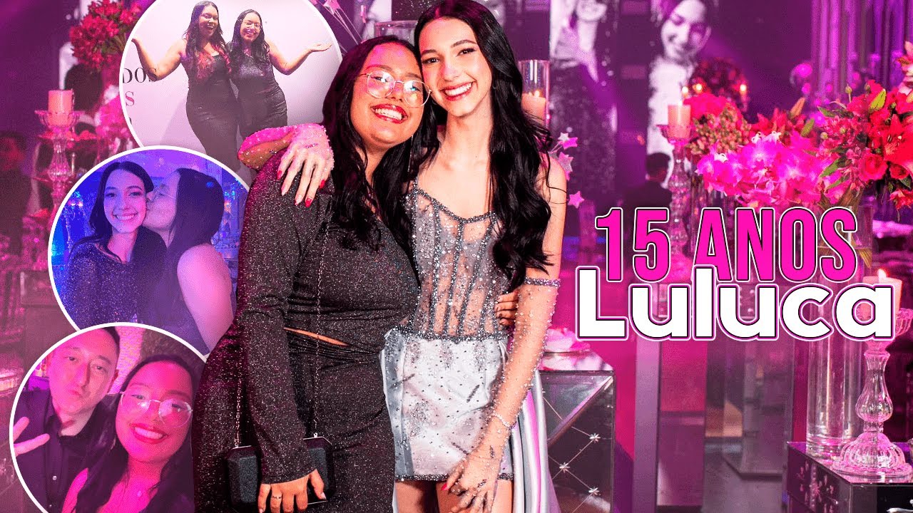 VLOG: FESTA DE 15 ANOS da LULUCA! 🤩