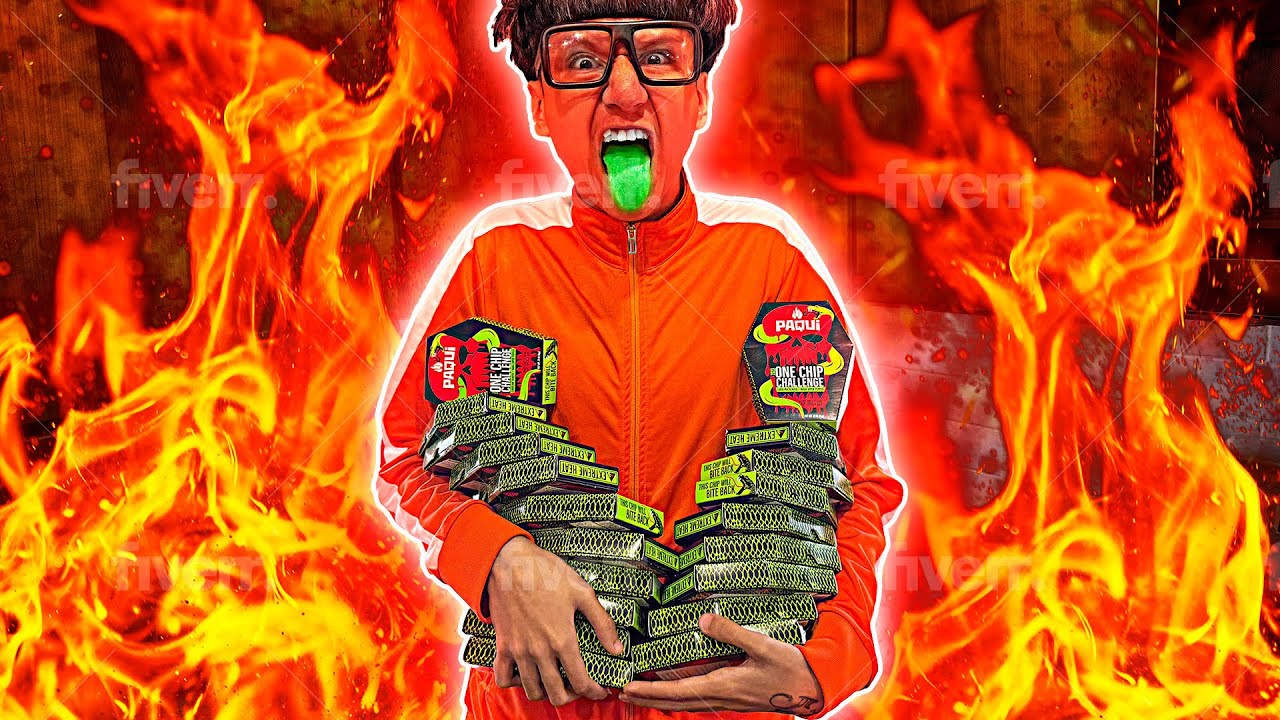 I Ate The New One Chip Challenge After It Got Banned!