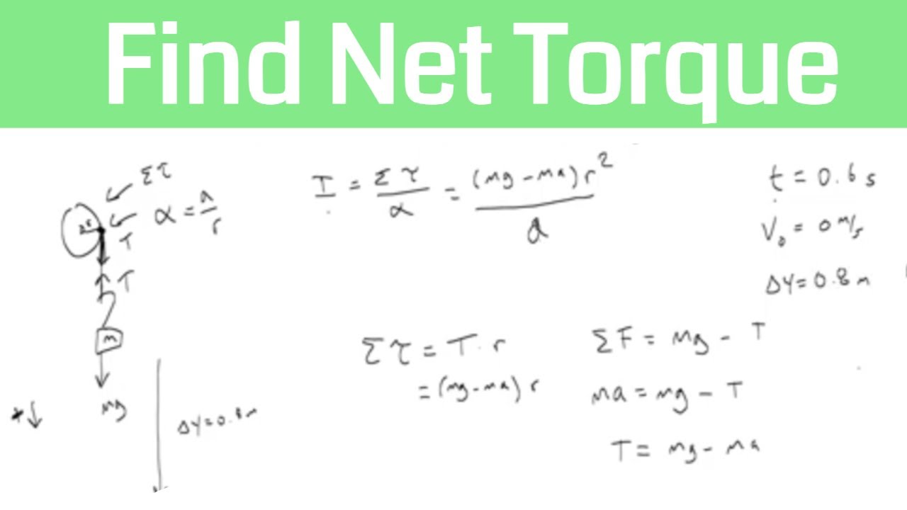 How to find Net Torque