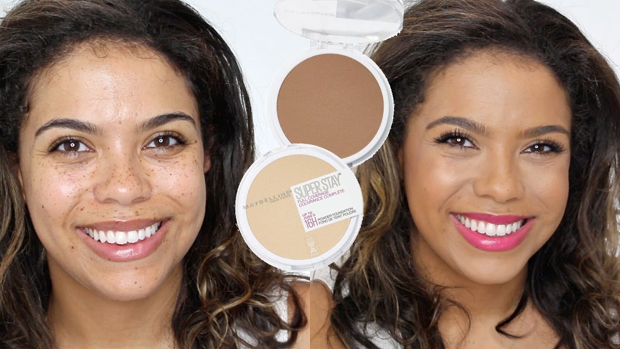 Maybelline Super Stay Powder Foundation Review + Wear Test!