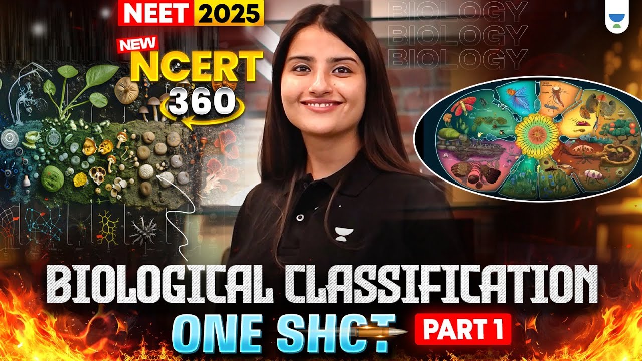 NEET 2025 Biology | Biological Classification in One Shot | NCERT 360° | Seep Pahuja