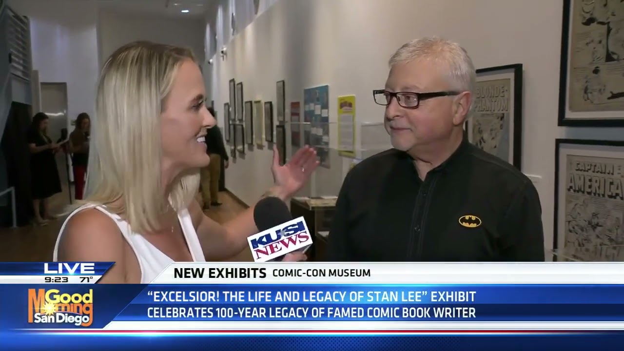 Michael Uslan, Executive Producer of Batman, curates exhibit for Stan Lee in Comic-Con Museum