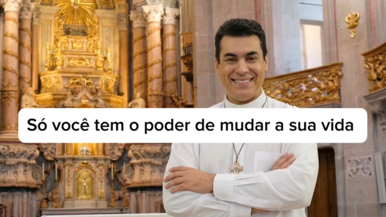Só você tem o poder de mudar a sua vida - padre chrystian shankar