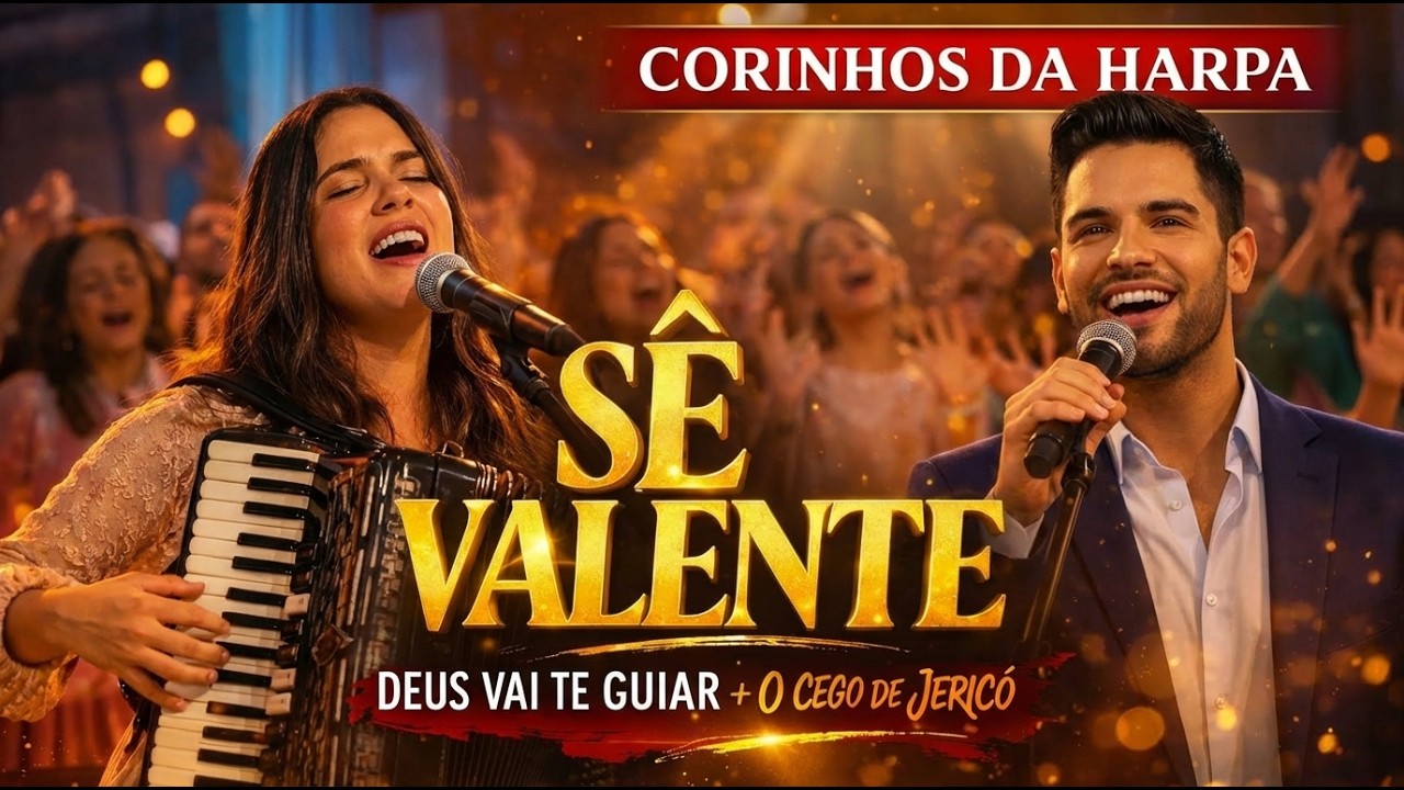 CORINHOS DA HARPA QUE FAZEM A IGREJA PEGAR FOGO 🔥 SÊ VALENTE