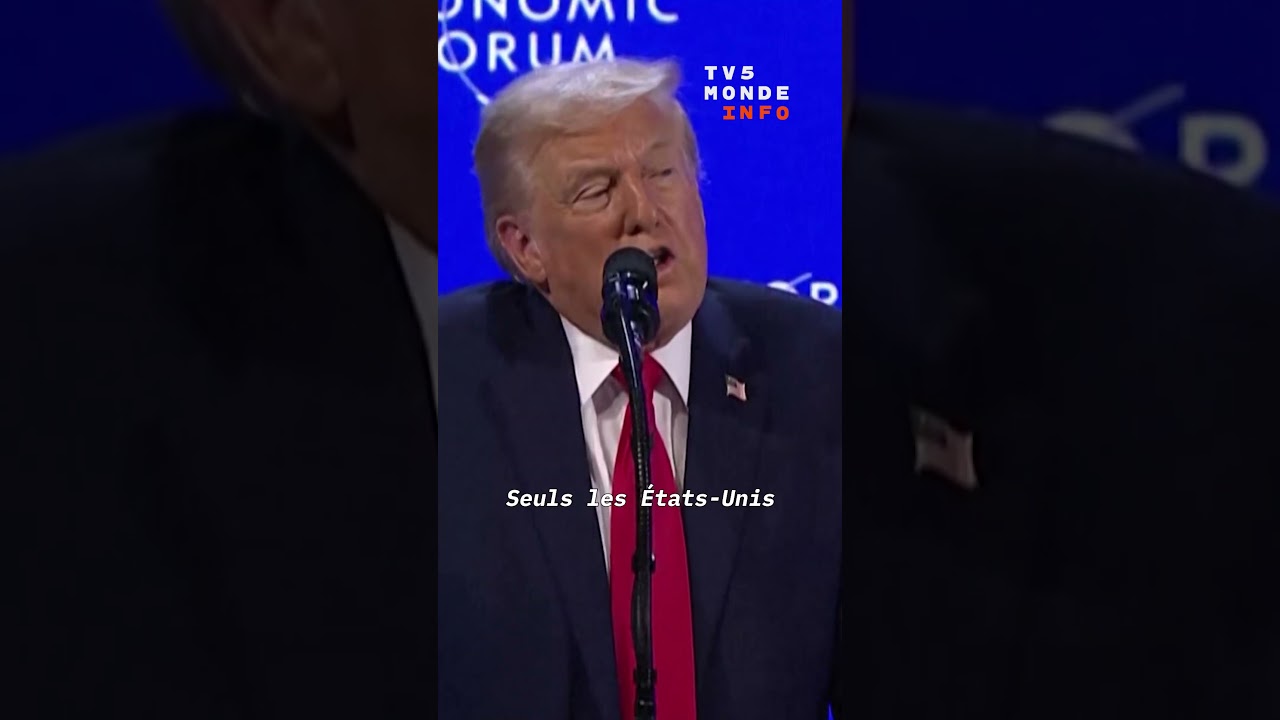 🇺🇸 Davos : l'intervention de Donald Trump
