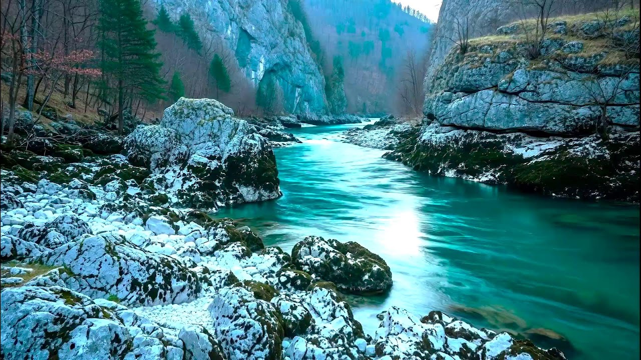 Peaceful River Sound for Deep Sleep | Natural Therapy for Better Wellness and Health