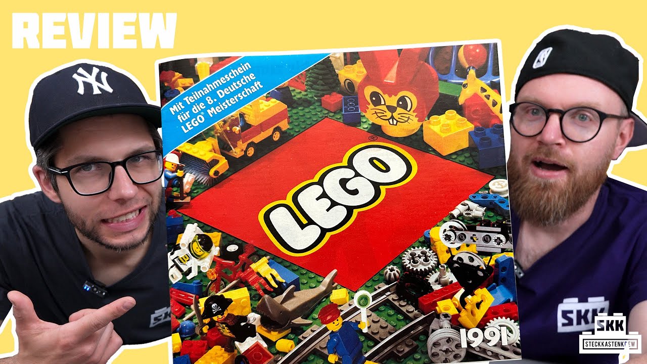 Was steckt hinter dem knallbunten Cover? alter LEGO®-Katalog von 1991 [Review]