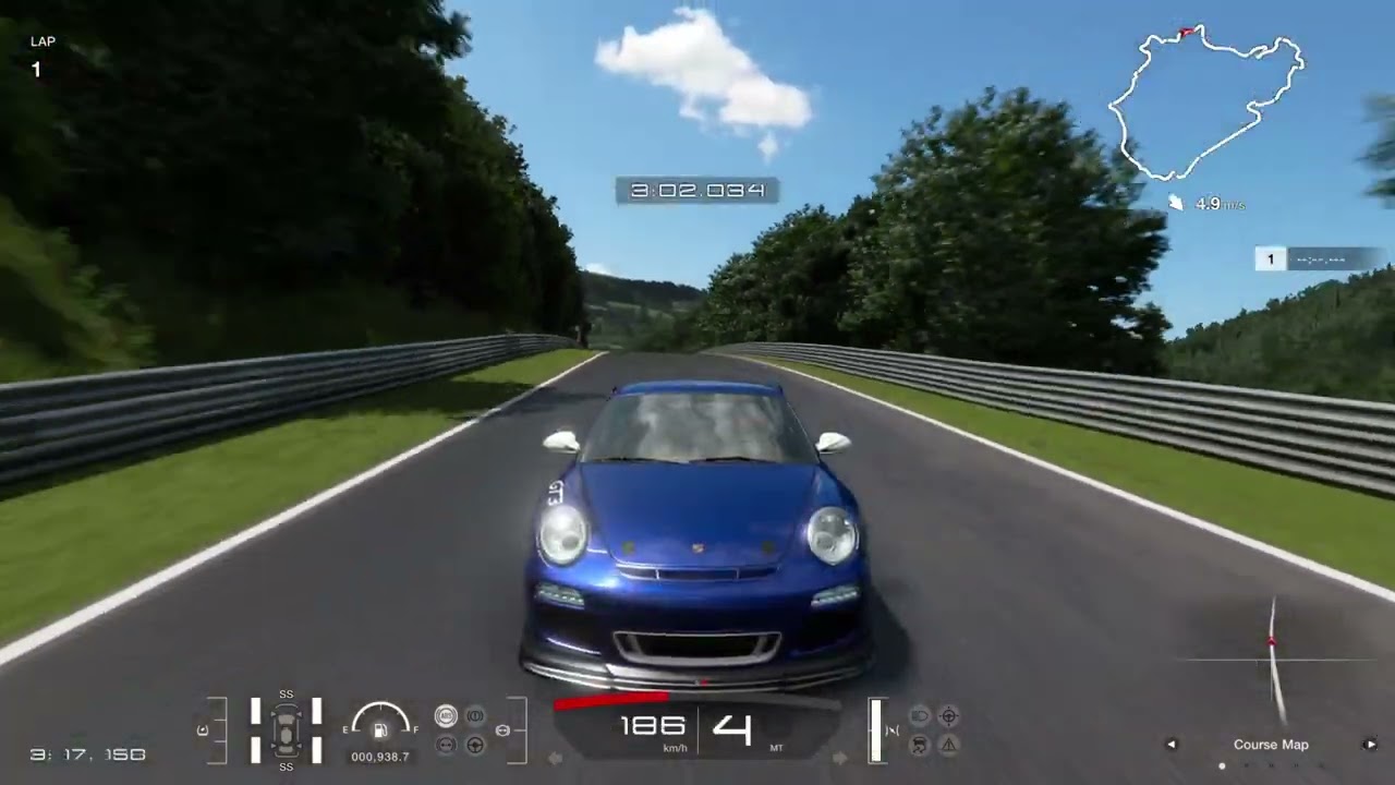 Gran Turismo 7 (PS5) - Porsche 911 GT3 (Tuned) Nurburgring Run